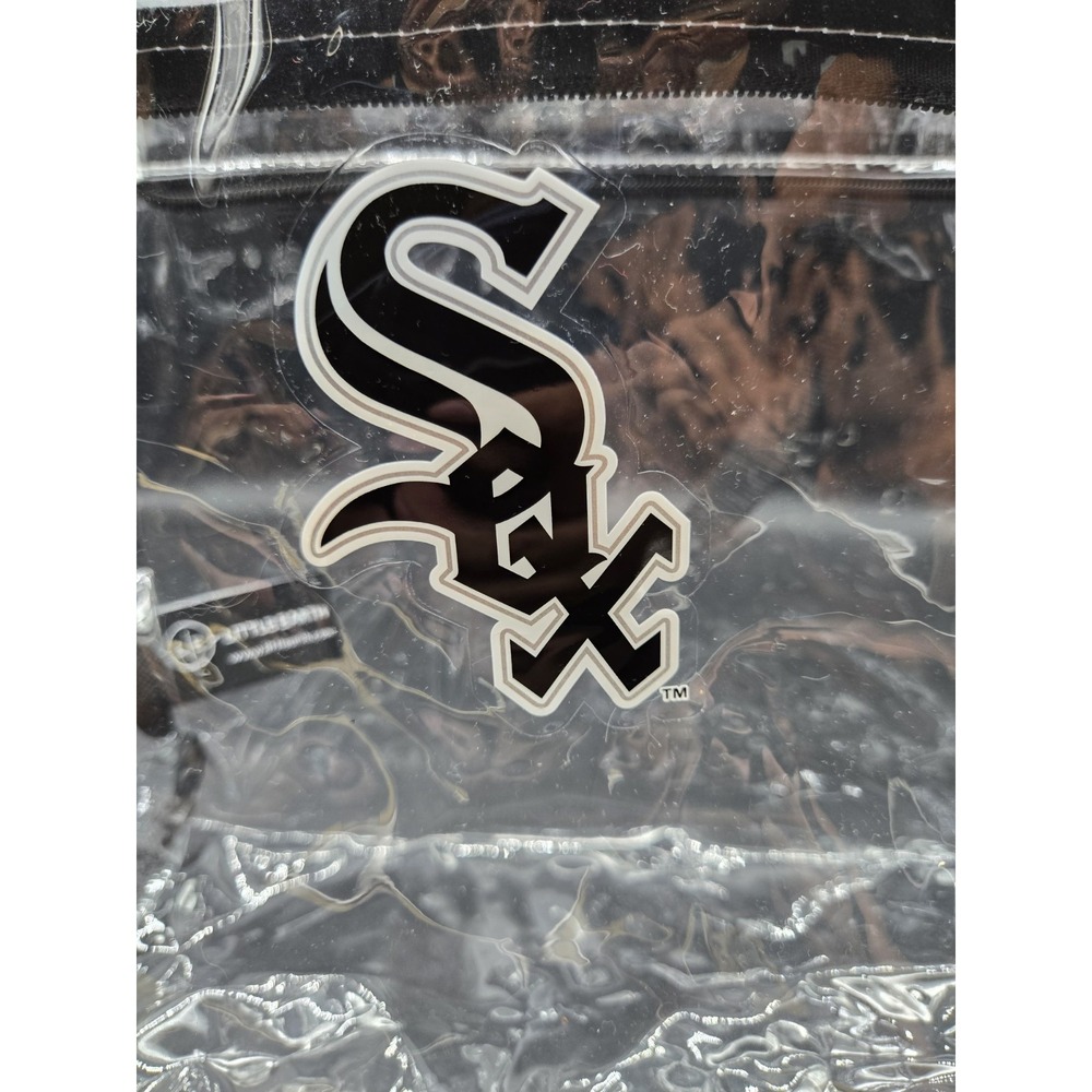 Chicago White Sox Clear Reusable Tote Bag Little Earth MLB Stadium 12x12x6 New